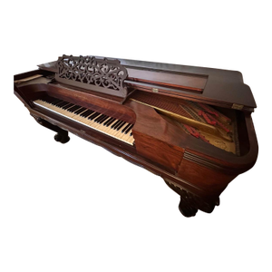 Old Historic Museum-Worthy Restored Victorian Antique Square Grand Piano – Professionally Maintained