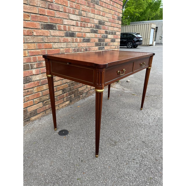 19th Century French Louis XV Leather Desk For Sale - Image 12 of 13