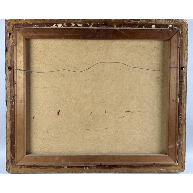 Mid-Century Modern Henry J. Billings (Massachusetts/Georgia/Maine, B. 1894), Rockport, Oil on Canvas For Sale - Image 3 of 3