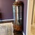 French 19th century antique vitrine ( curio cabinet) with bronze doré accents, intricate floral wood inlays. Exquisite...