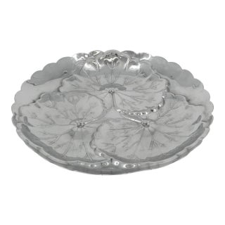 Art Deco Chrome Dish by Bruce Hunt For Sale