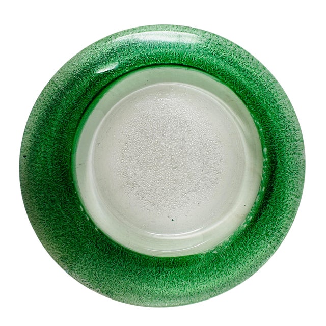 Vintage 80s Mexican Glass Bread Plates - Set of 6 Colorful Textured Rim 5.25" Small Appetizer Side Dishes - Fused Glass For Sale - Image 16 of 18
