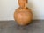 Large Vintage Handmade Two Handles Sculptural Organic Terracotta Floor Vase For Sale - Image 9 of 13