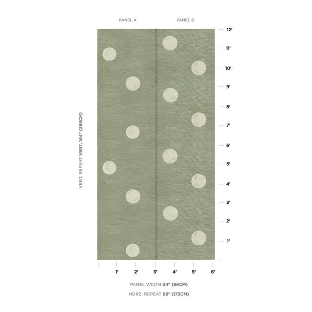 Monte Carlo Sisal Panel Set is a random polka-dot pattern inspired by the pips on stacked dice. Based on artwork created...