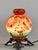 1920s French Art Deco Incense Burner Night Lamp by Le Verre Francais Schneider - 1920s France For Sale - Image 5 of 12