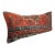 Antique Made in Caucasian Kazak Rug Sofa Pillow Cover -19'' X 39'' For Sale