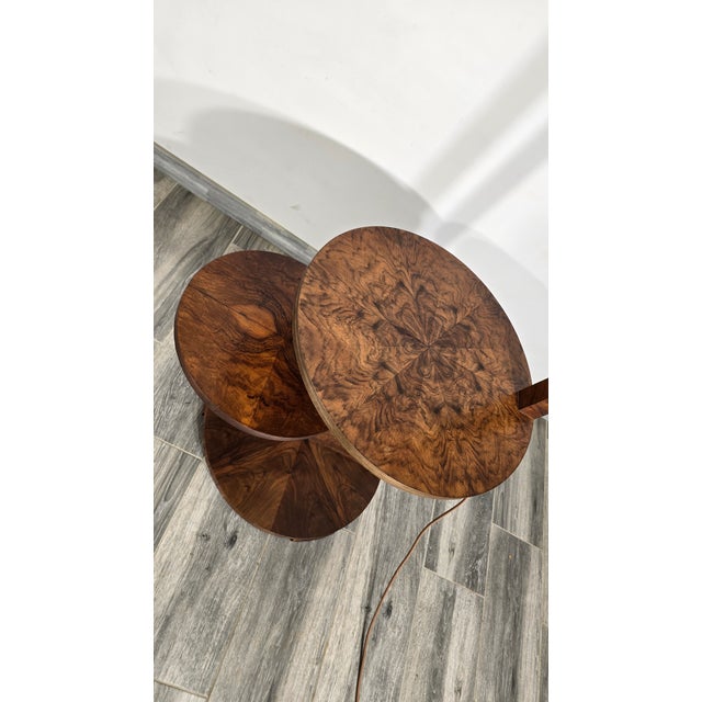 Art Deco Floor Lamp in Wood For Sale - Image 4 of 13