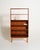 Teak bookcase with adjustable shelves and open upper compartments. Swedish production, 1960s. Made in Sweden in the 1960s,...