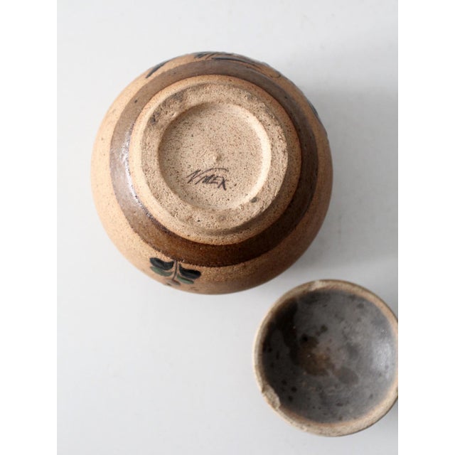 Mid-Century Mexican Tonala Style Pottery Jar For Sale - Image 10 of 11