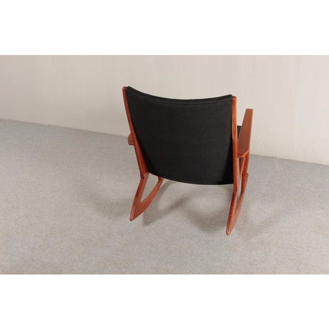 Danish Teak Rocking Chair, 1950s For Sale - Image 13 of 18