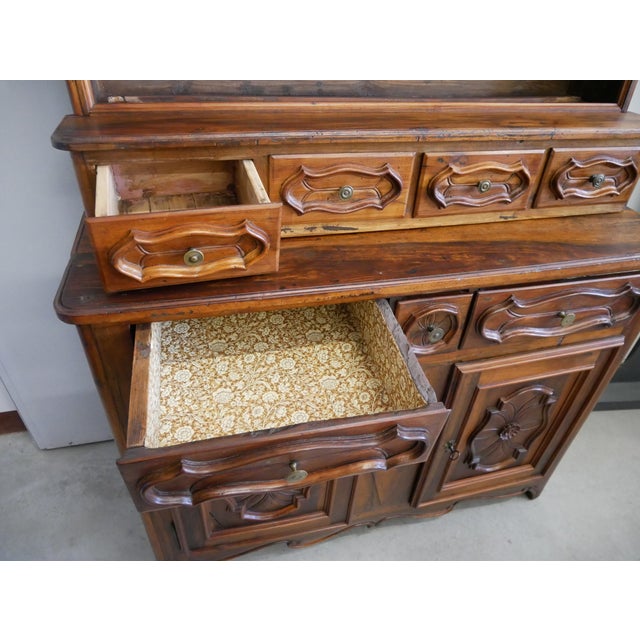 Antique Piedmontese Plate Rack Credenza, 19th Century For Sale - Image 12 of 16