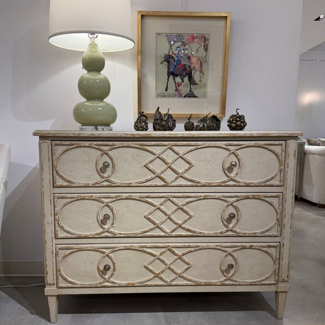 Ivory Hickory Chair Tudor Chest For Sale - Image 8 of 10