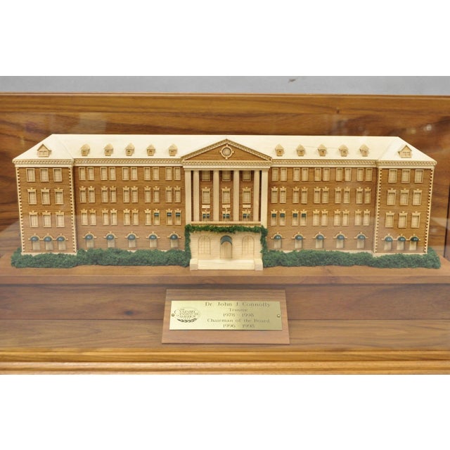Late 20th Century The Culinary Institute of America Mixed Wood Award Model for Dr John Connolly For Sale - Image 4 of 18