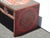 Vintage Chinese Asian Red Dragon Motif Bench ~ Coffee Table For Sale - Image 9 of 15