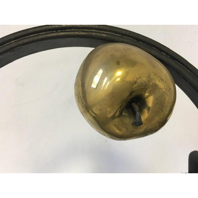 Black Vanni Viviani, Postmodern Abstract Sculpture of Little Universe on Earth, 1980, Bronze For Sale - Image 8 of 18
