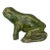Terracotta Majolica Frog Filmont Bavent Normandy Circa 1900 For Sale