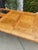 Mid-Century Modern 1980s Vintage Solid Oak and Smoke Glass Oval Dining Table For Sale - Image 3 of 8