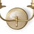 Southern Living Fisher Steel Double Sconce, Gold For Sale - Image 4 of 7