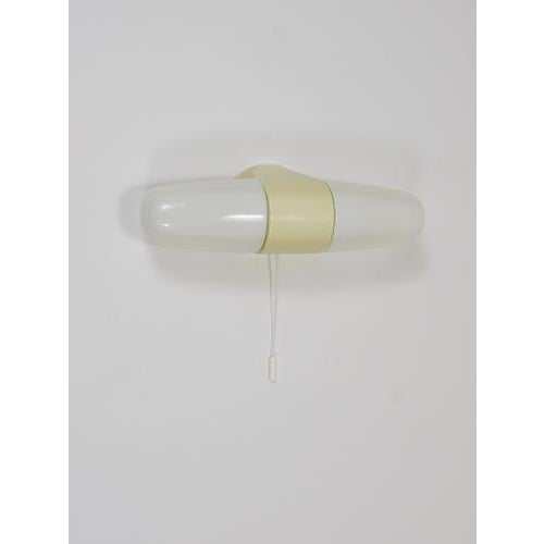 Bauhaus Yellow Sconce Double Wall Light by Linder attributed to Wilhelm Wagenfeld, Germany, 1950s For Sale - Image 11 of 18