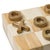 Not Yet Made - Made To Order Regina Andrew Tic Tac Toe Flat Board With Brass Pieces For Sale - Image 5 of 6