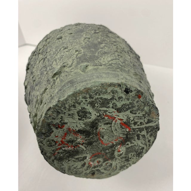 Vallauris Glazed Ceramic Vase For Sale - Image 4 of 10