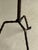 Spanish 1950s Vintage Hand-Forged Iron Tripod Side Table For Sale - Image 9 of 12