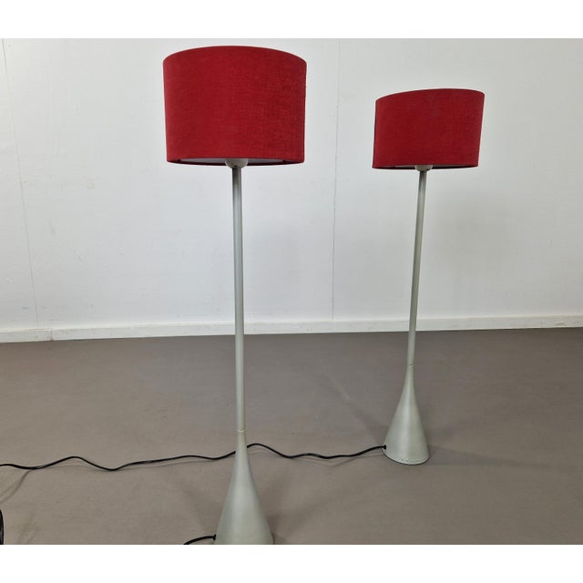 Metal Cinna Table Lights by Pascal Mourgue for Ligne Roset, 1990s, Set of 2 For Sale - Image 7 of 13