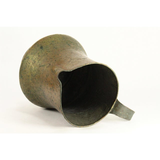 19th C. Hand Hammered Copper Pitcher Jug, For Sale - Image 16 of 18