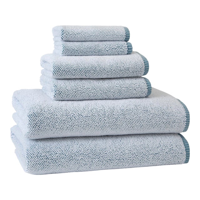 Assisi Hand Towel, Aqua For Sale