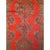 Vintage Turkish Oushak Hand-Knotted Rug, Red Geometric Design, 1900s For Sale In Chicago - Image 6 of 12