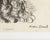 Drawing/Sketching Materials Signed “Michelangelo” Charcoal Portrait Drawing by James L. Bruch For Sale - Image 7 of 10