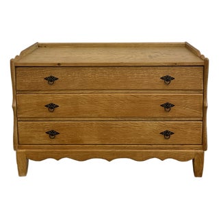 Kjaernulf Style Danish Oak Chest of Drawers, C. 1970s For Sale