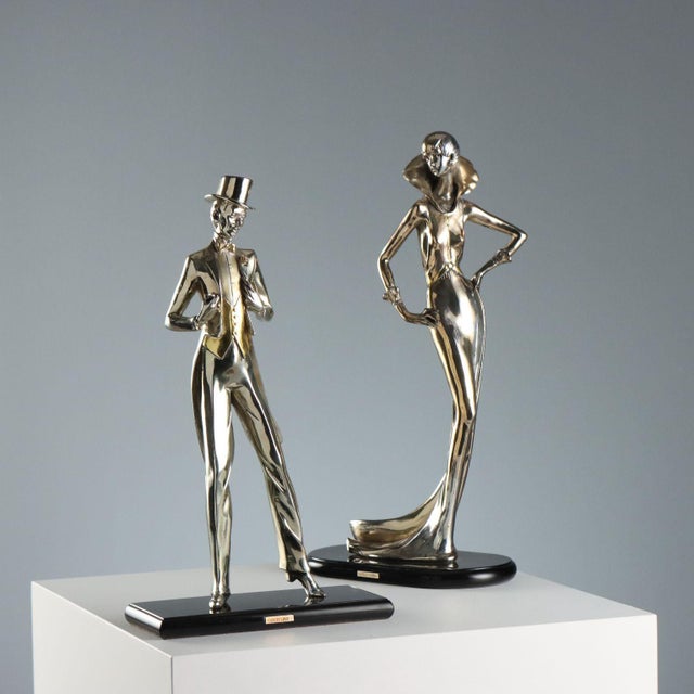 Two Sculptures by Amilcare Santini, Set of 2 For Sale - Image 11 of 11