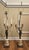 Pair 19th C. French Empire Marble and Bronze Figural Candelabra Mounted as Lamps For Sale - Image 10 of 17
