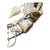 Late 20th Century Sculptural Metal Garden Wreath With Watering Cans & Weathered Patina For Sale - Image 9 of 12