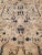 Textile Antique Indo-Mahal, Handmade Oriental Rug, Blue, Taupe, Creams All-Over Design For Sale - Image 7 of 11