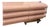 1980s Postmodern Pink Laminate Bullnose Lowboy Dresser For Sale