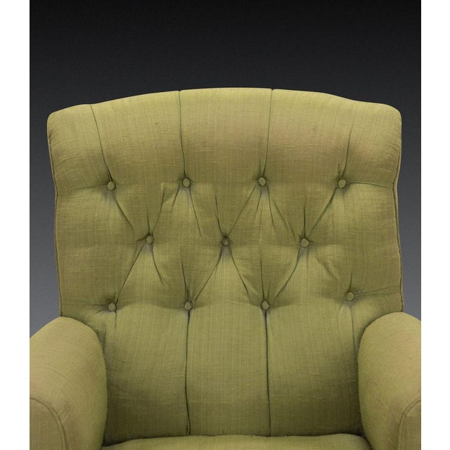 Antique Upholstered Easy Lounge Chair, 1860 For Sale - Image 6 of 10