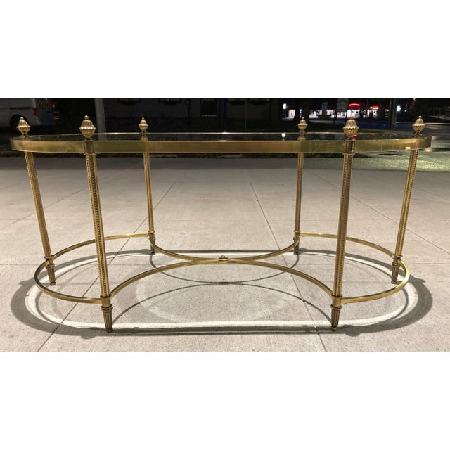 Manner of Jansen Coffee Table in Maison Baguès For Sale In Denver - Image 6 of 13