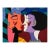 “The Kiss” Pop Art Acrylic on Canvas, in the Style of Romero Britto, 36” X 48 For Sale