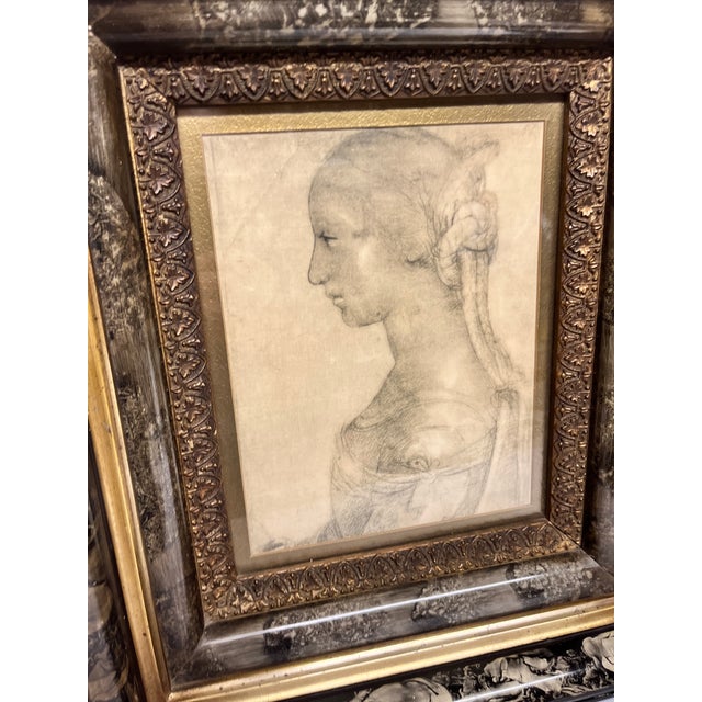 American Print in Antique Decorative Eastlake Frame For Sale - Image 3 of 11