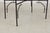 Black & Gold Toleware Tray Top Table For Sale - Image 12 of 17