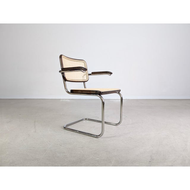 Metal S64V Cantilever Chair by Marcel Breuer for Thonet For Sale - Image 7 of 13