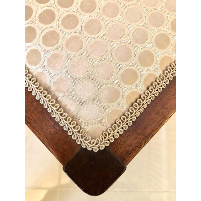 Antique Edwardian Inlaid Mahogany Corner Chair For Sale - Image 5 of 9