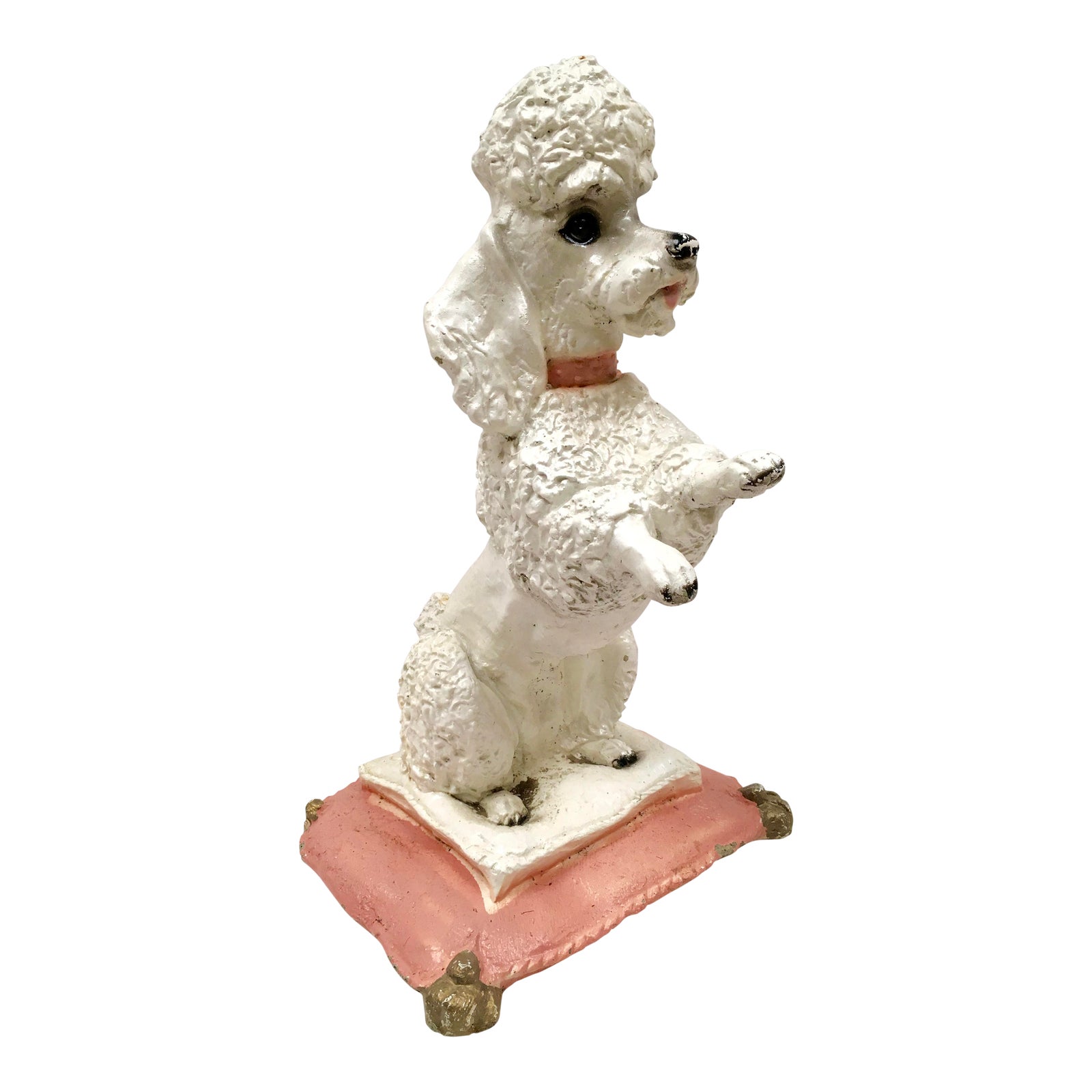 1950s Concrete Poodle Garden Statue Chairish
