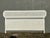 1960s 1960s True White Cane King Headboard With Loop Detailing Unusual Custom Headboard For Sale - Image 5 of 5
