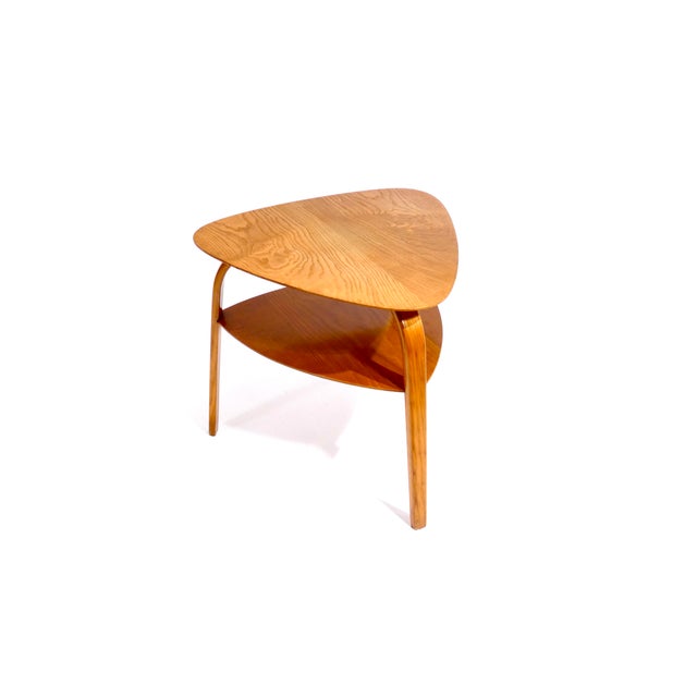 Vintage French Side Table by Hugues Steiner, 1950 For Sale - Image 8 of 16