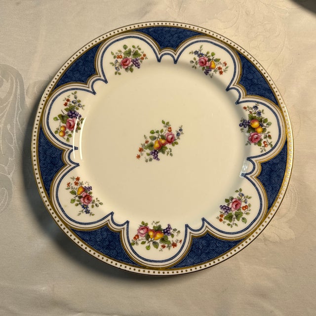 John Aynsley Early 20th Century Aynsley Dinner Plate. 4 Available. For Sale - Image 4 of 7
