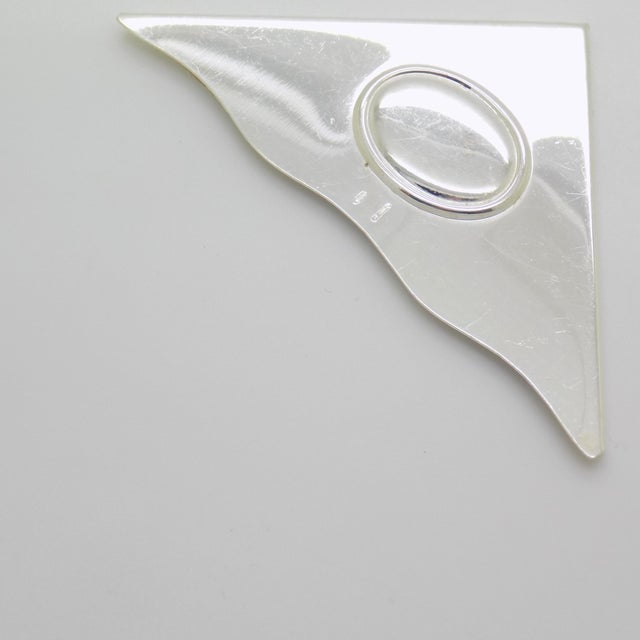 Metal Vintage Italian Handmade Bookmark, Florence, 1980s For Sale - Image 7 of 13