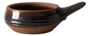 Vintage Handmade Studio Pottery Handled Bowl
